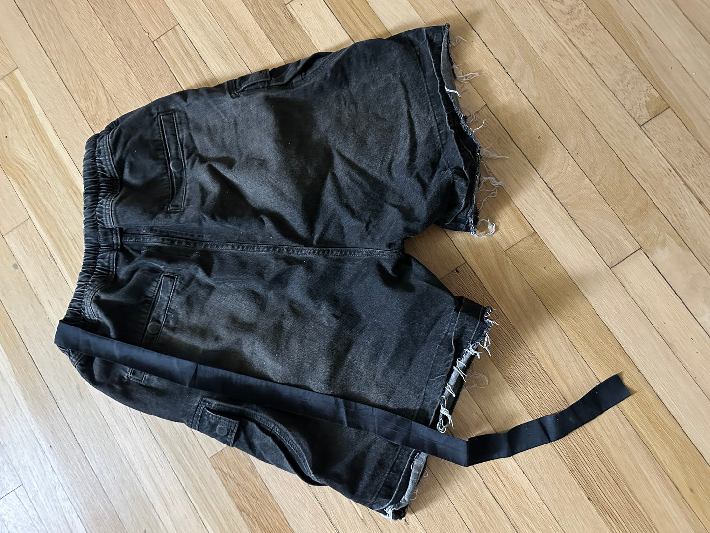 SOLD !!!! Rick Owens DRKSHDW Drawstring Zipped Shorts