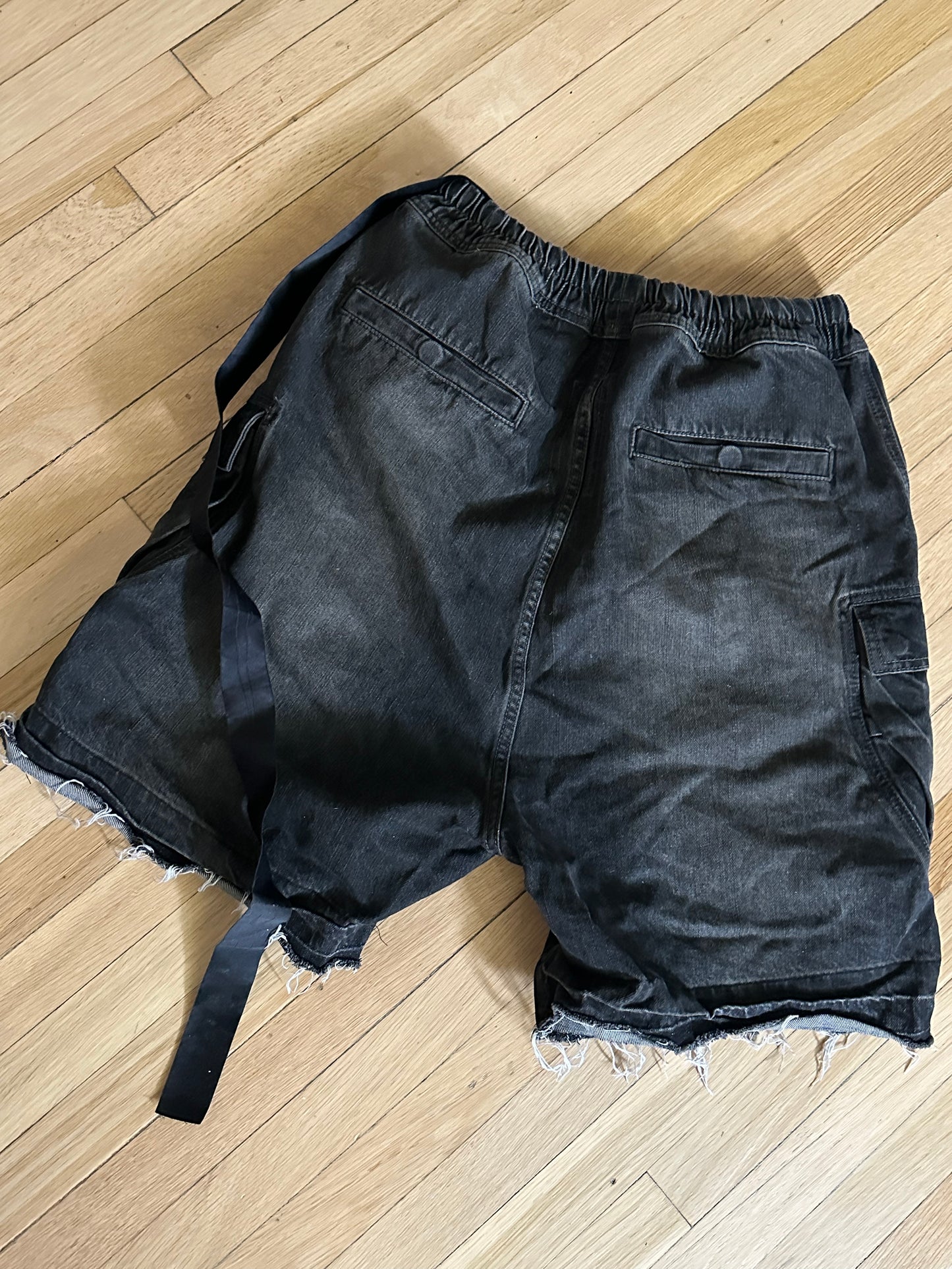 SOLD !!!! Rick Owens DRKSHDW Drawstring Zipped Shorts