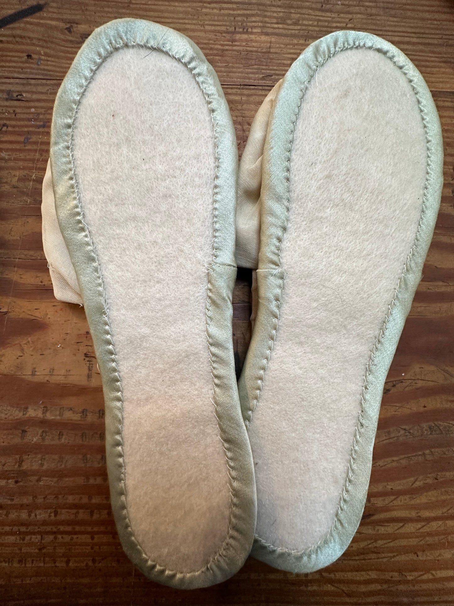 Antique Hand Made Bedroom Slippers