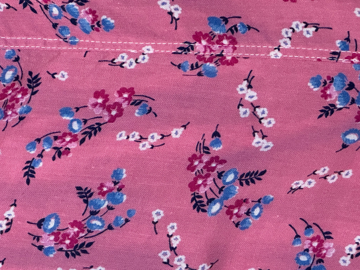 1930s Pink Floral Pajamas