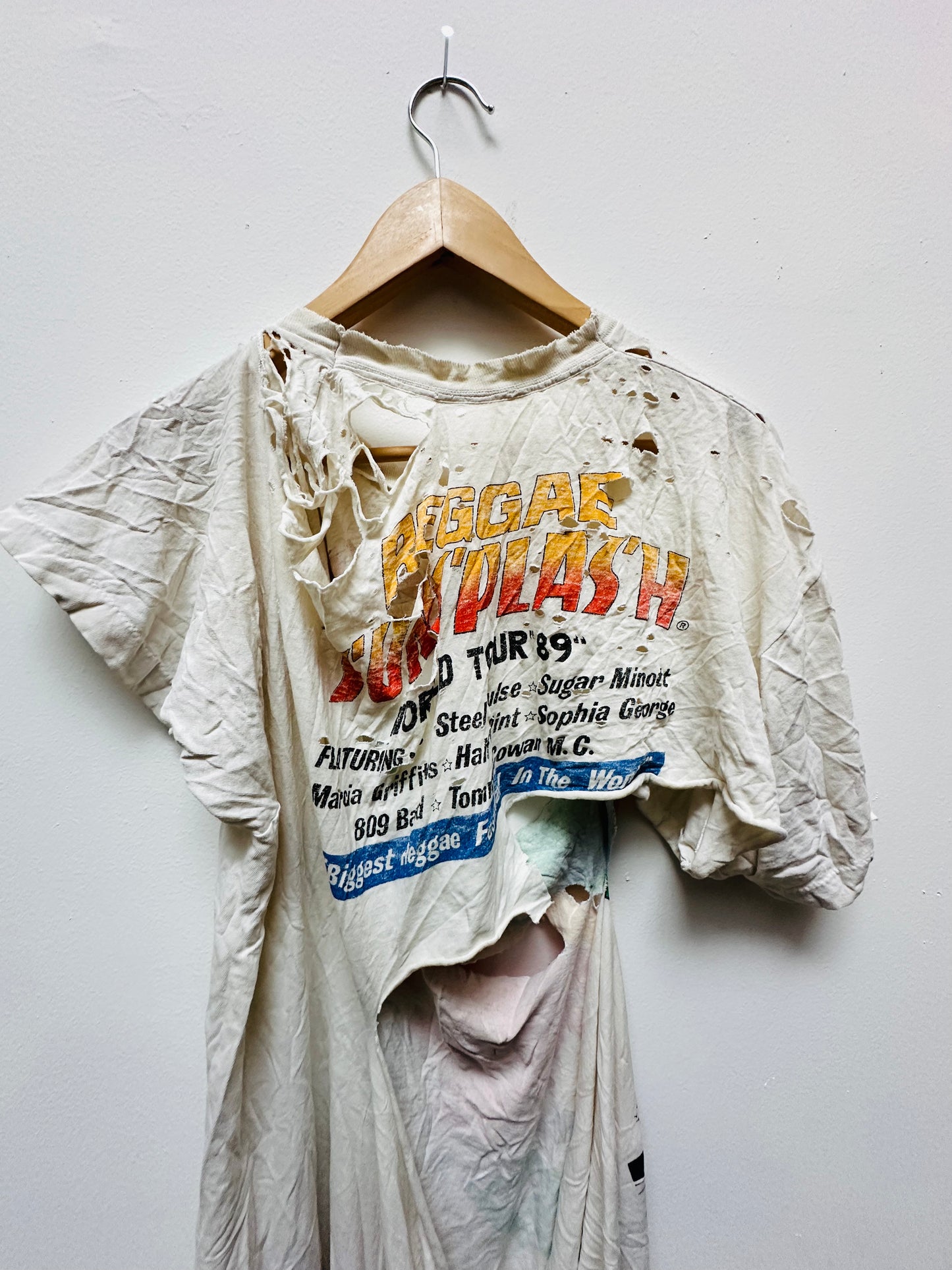 Totally Thrashed 1989 Reggae Sun Splash t-shirt