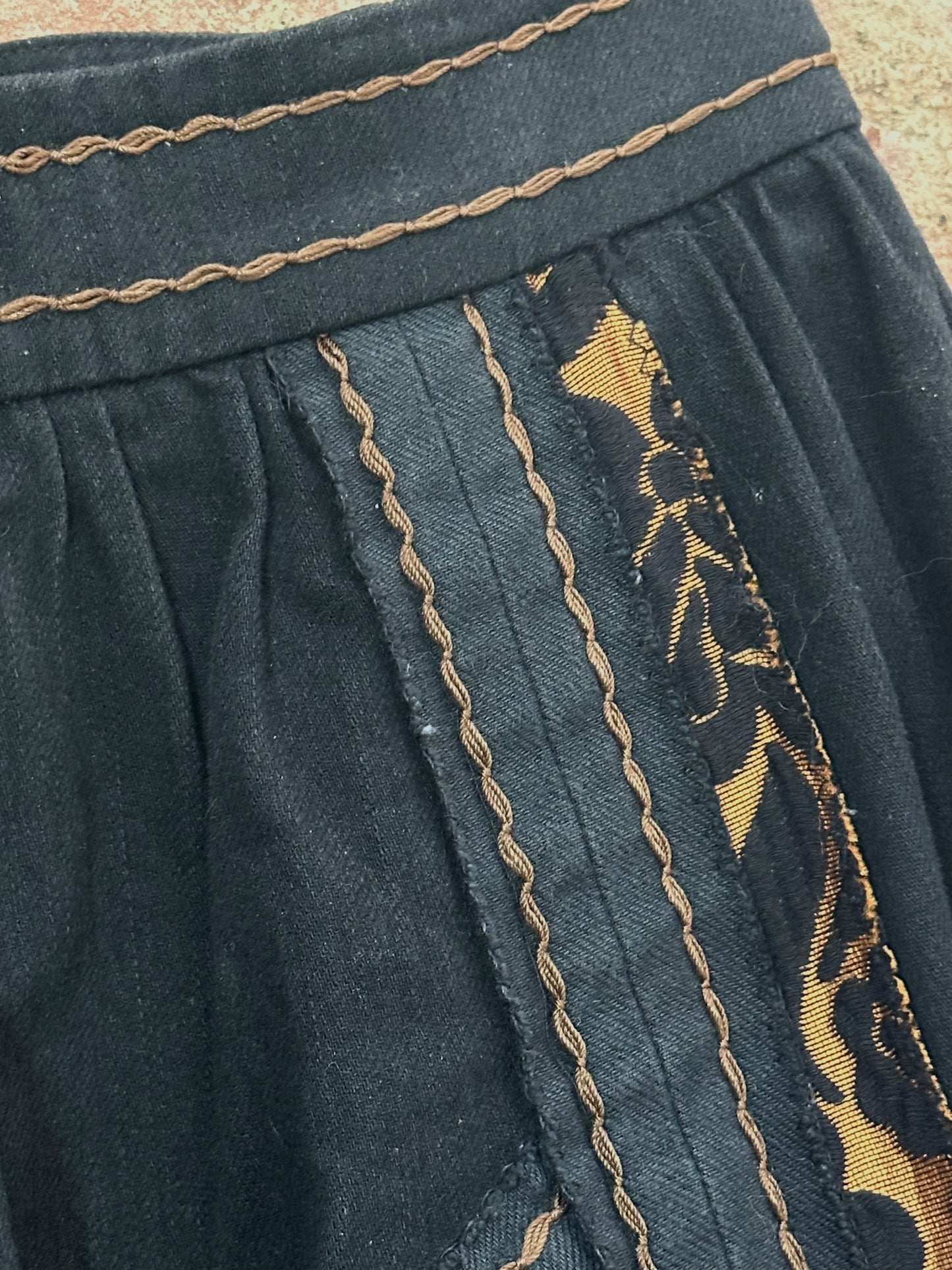 SOLD - Prada Vintage Cotton Denim Skirt