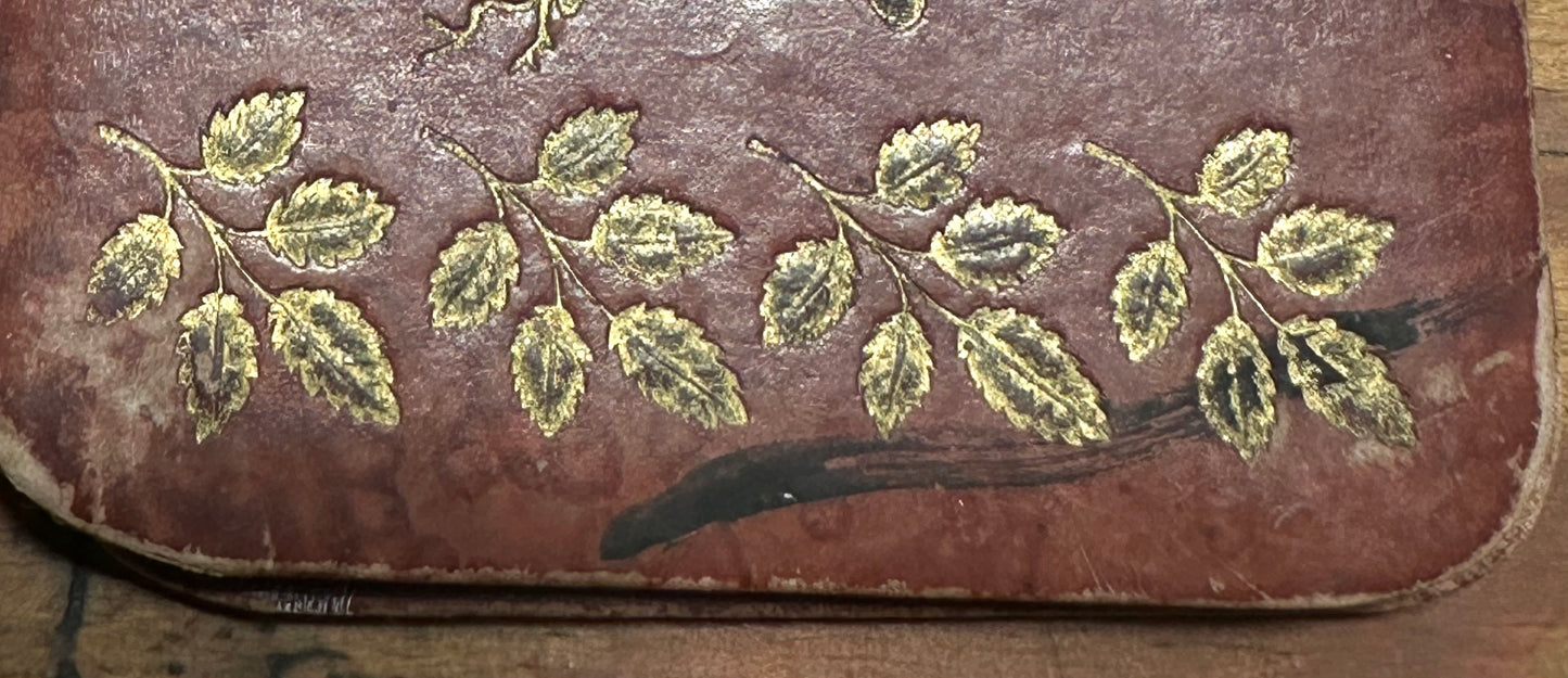 SOLD - Antique Autograph Album Late 1800s